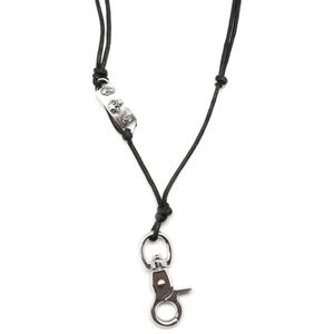 Skull Manyard Necklace -Bad to the Bone Black Man